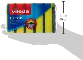 Vileda Dish Sponge Scourer – 5 Pack - Image 4