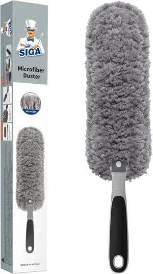 Microfiber duster washable lint free household cleaning tool