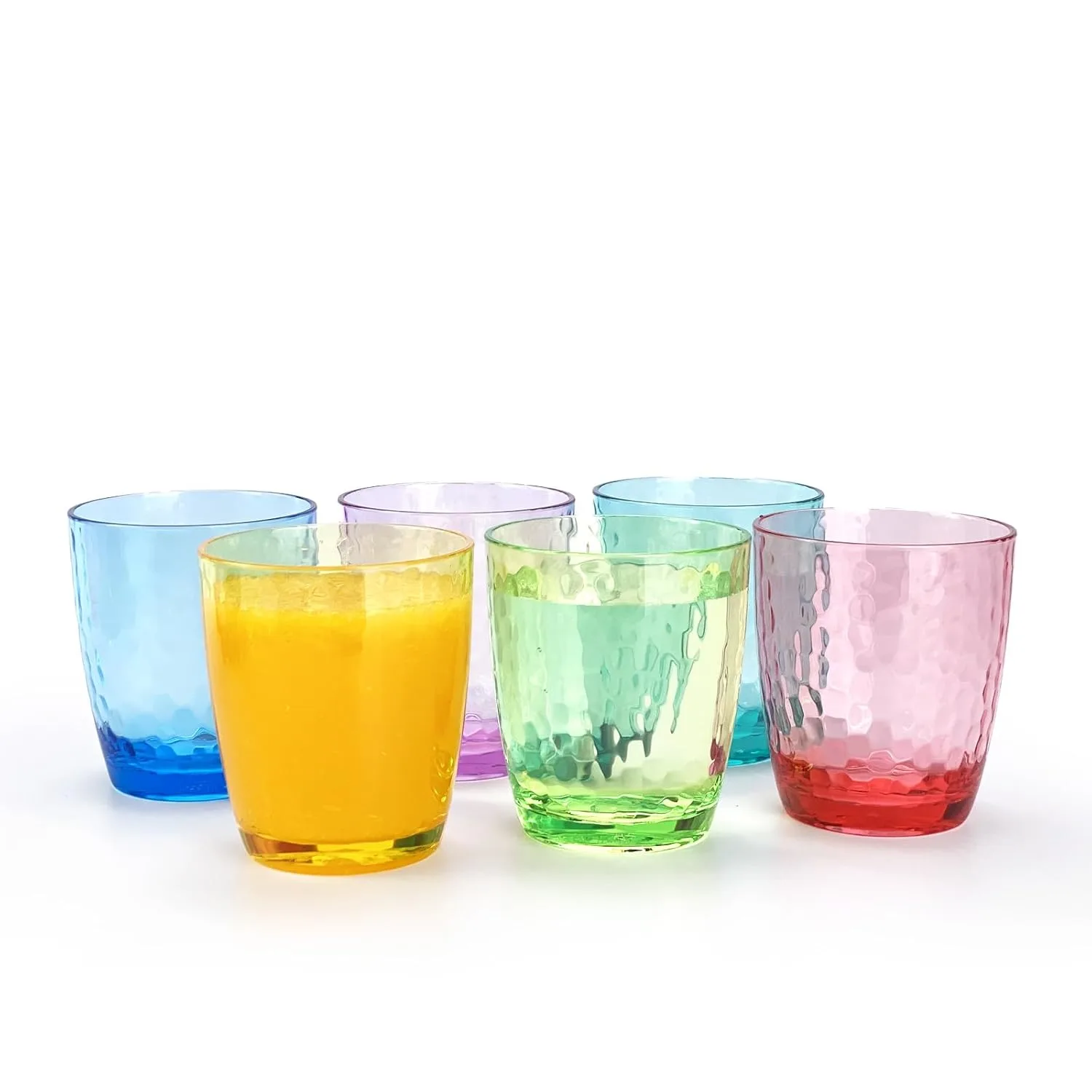 26oz Acrylic Tumblers Set of 6 Large Plastic Cups - Image 4