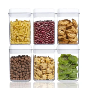 Airtight Food Storage Container Set - Leakproof 2 Pcs