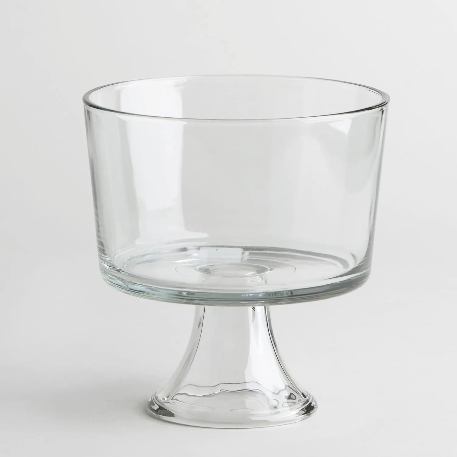 Anchor Hocking Trifle Dish Footed Clear Glass 8.75" - Image 2
