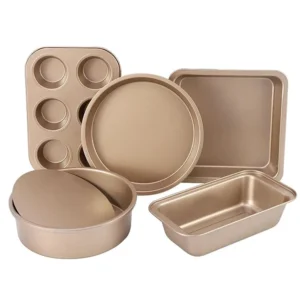 Bakeware Set Nonstick Baking Pans 5 Pieces
