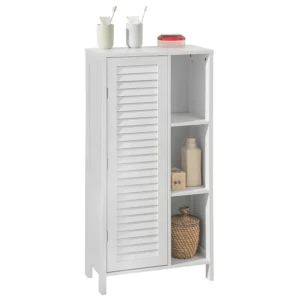 Bathroom Cabinet Storage Cupboard Slim Cabinet Organizer