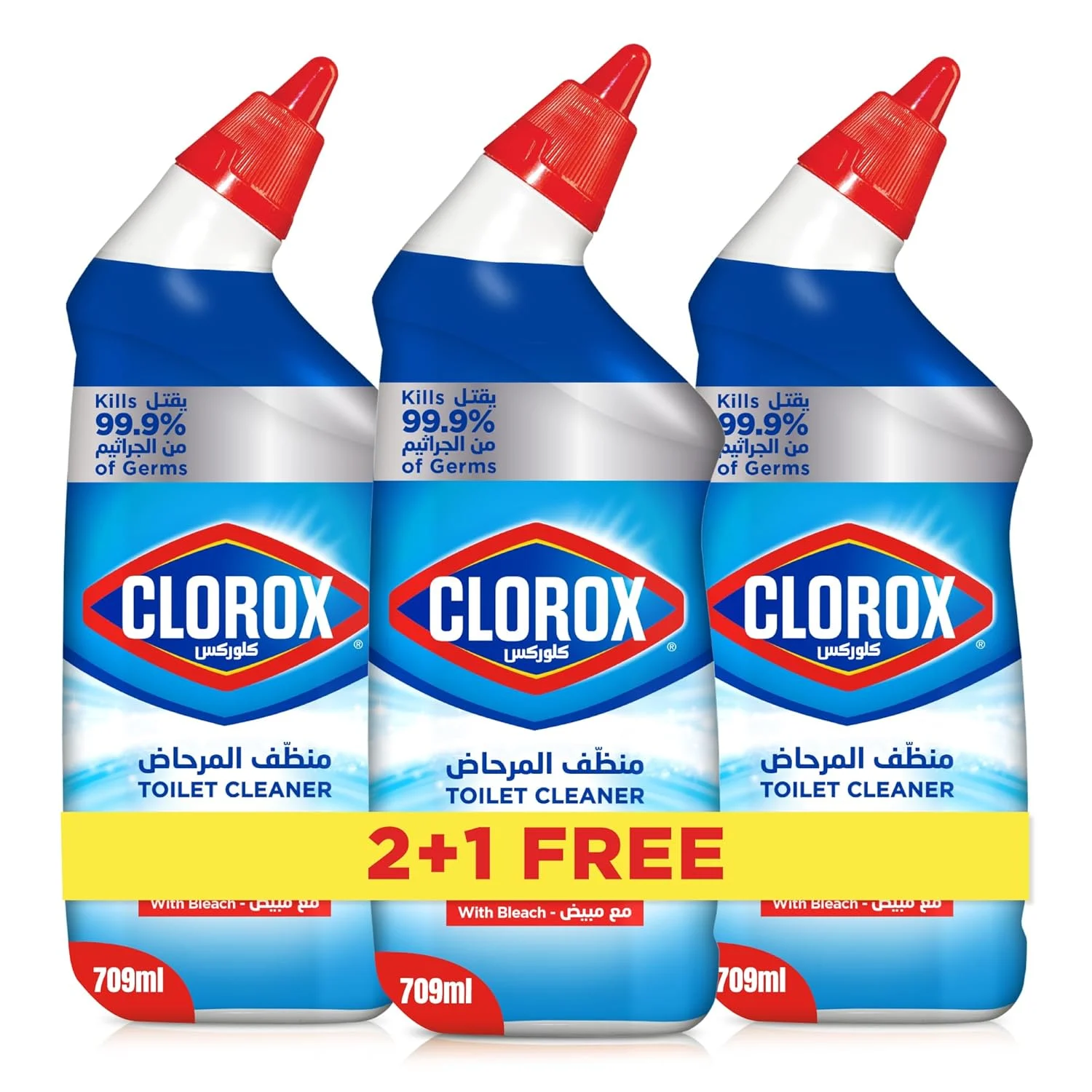 Clorox Toilet Cleaner Kills Germs & Powers Through Stains