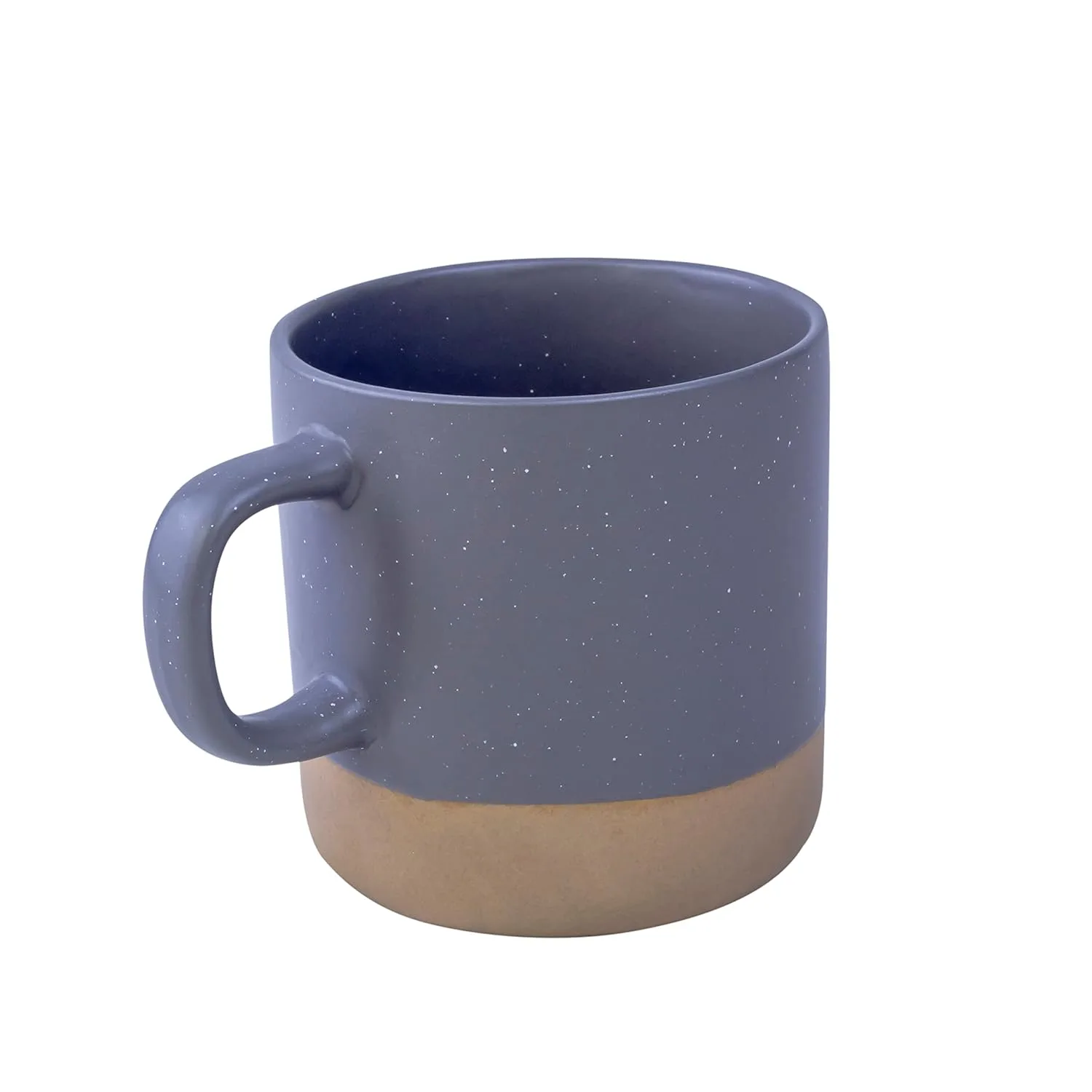 Shallow Coffee Mug 350ml - Porcelain Ceramic Cup
