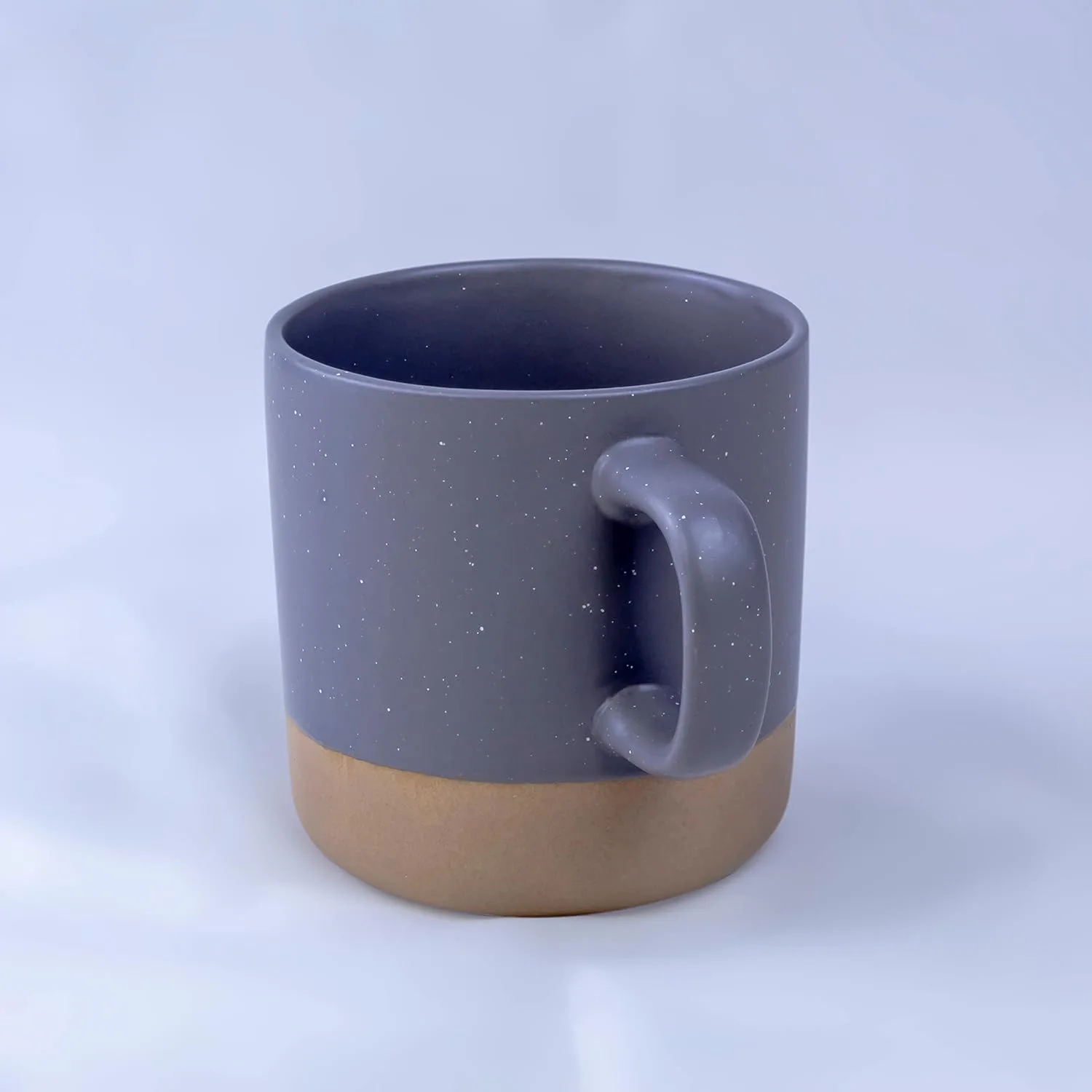 Shallow Coffee Mug 350ml - Porcelain Ceramic Cup - Image 3