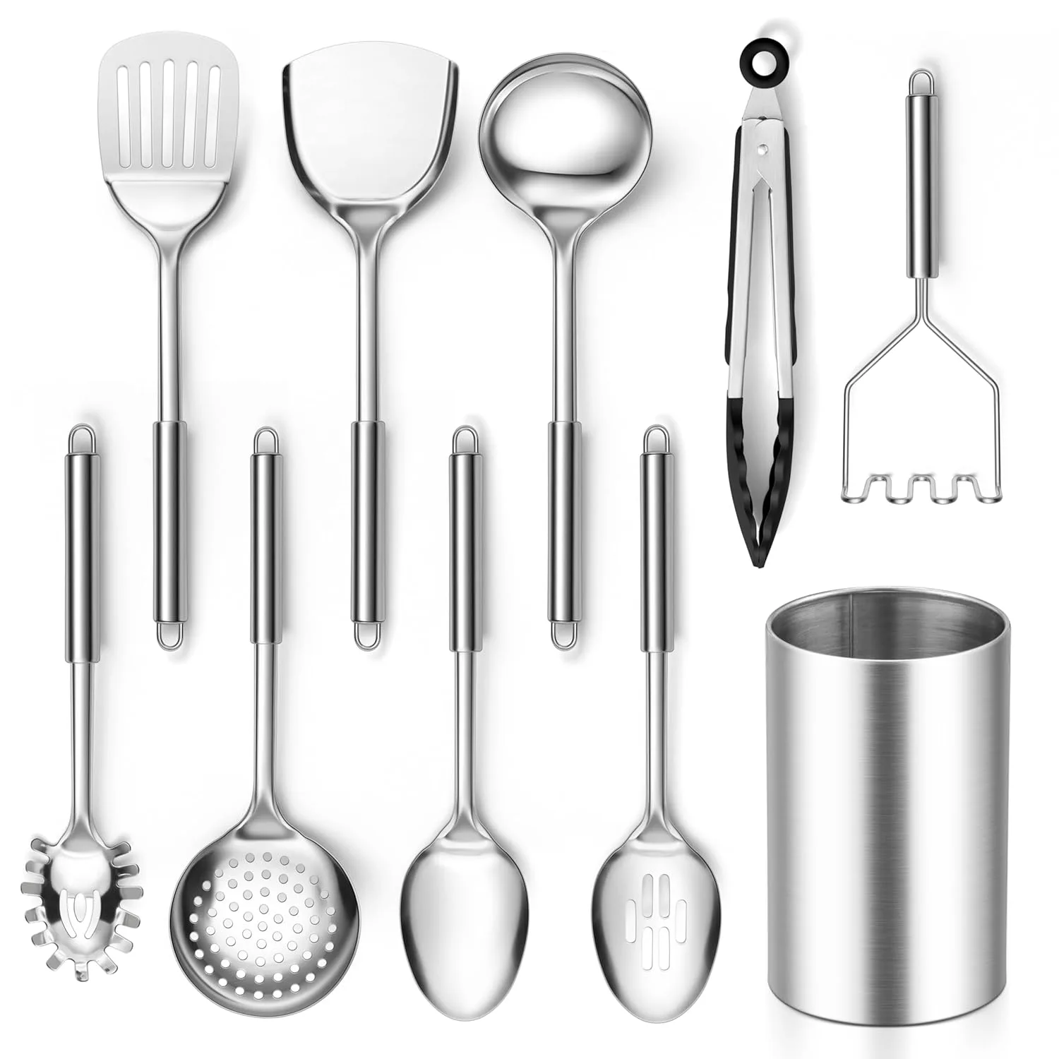 Cooking Utensils Set Stainless Steel Kitchen Tools