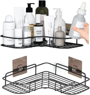 Corner Shower Shelf - No Drill Bathroom Organizer