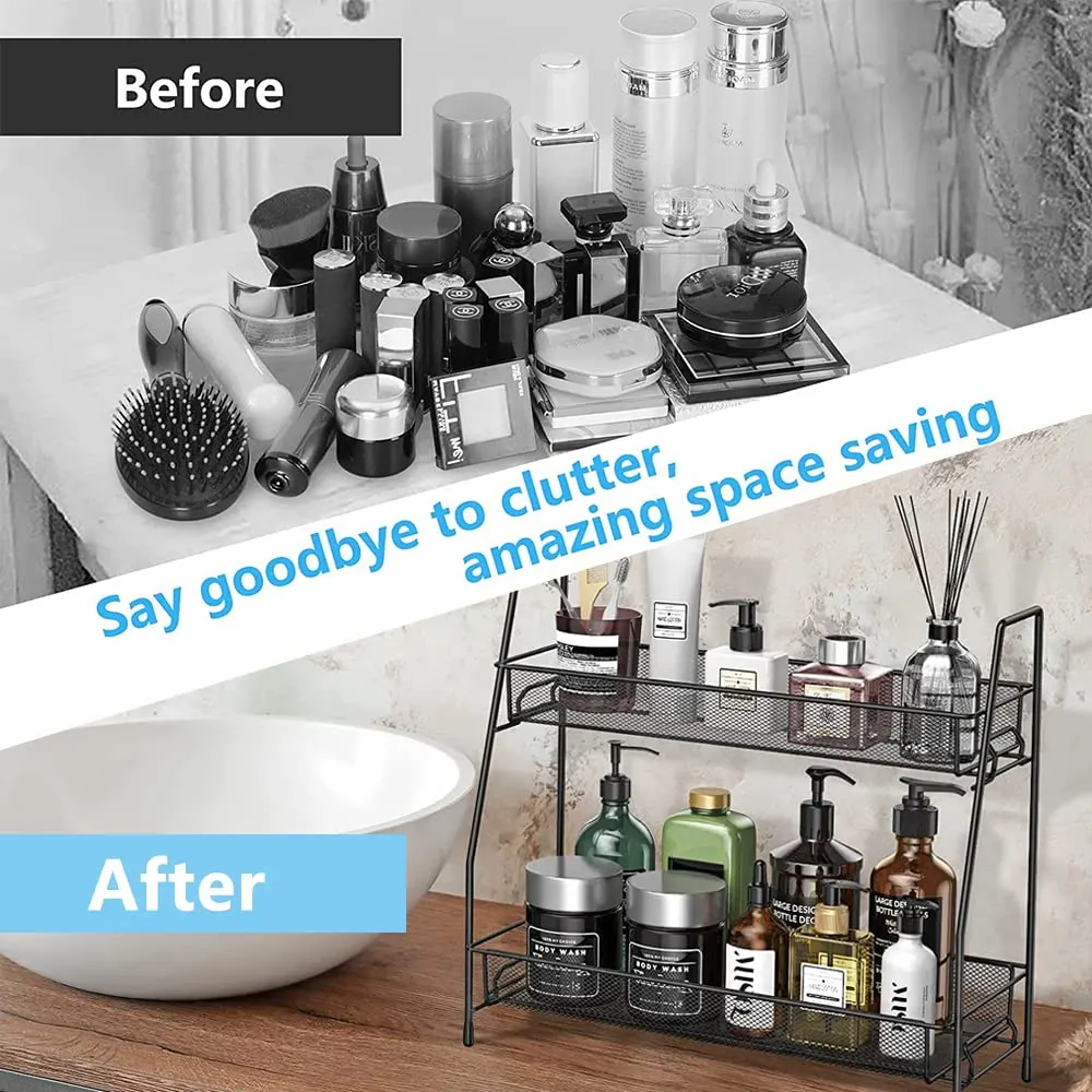 Countertop Organizer Bathroom Spice Rack Shelf - Image 4
