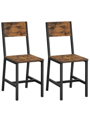Dining Chairs Set of 2, Industrial Kitchen Chairs