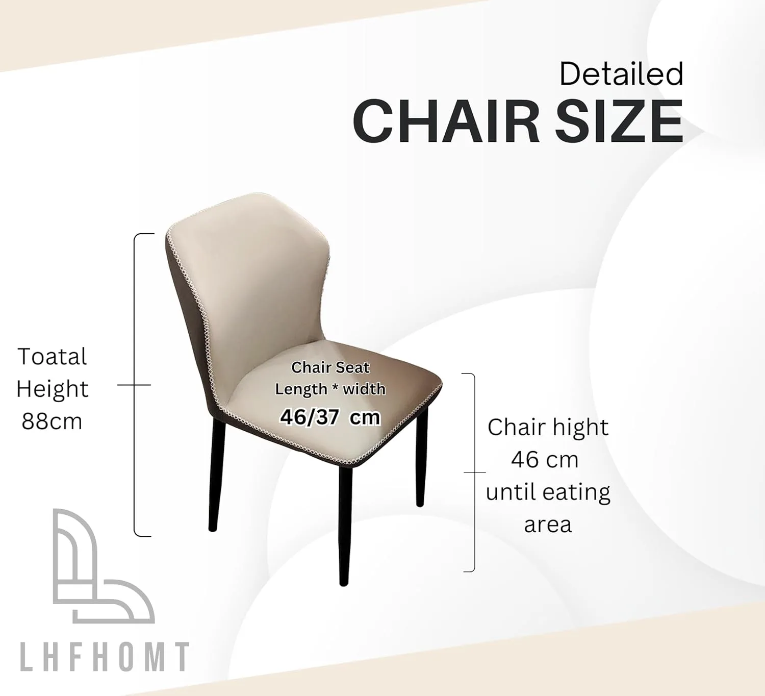 7-Piece Dining Set Modern Table & 6 Chairs - Image 4