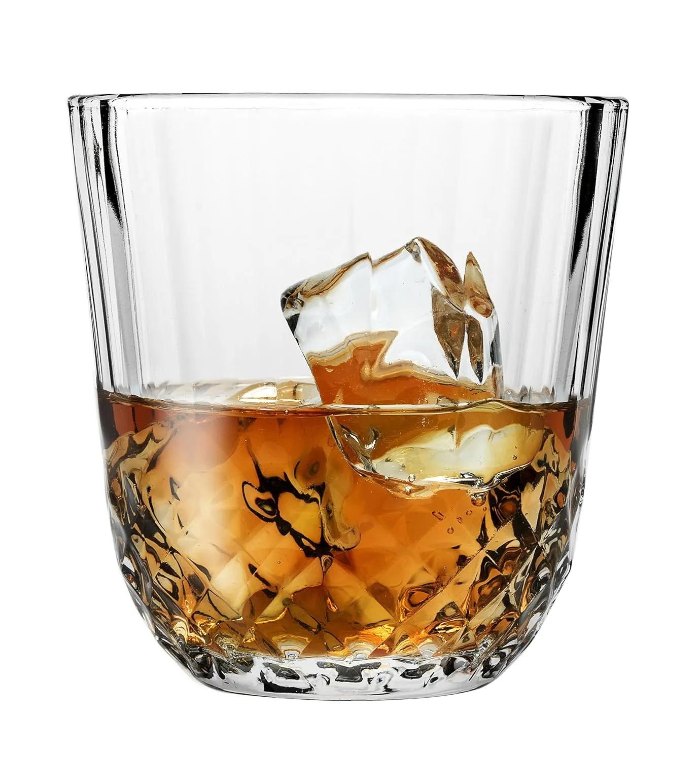 Diony Glass Tumbler Set - 6 Clear Glasses - Image 2