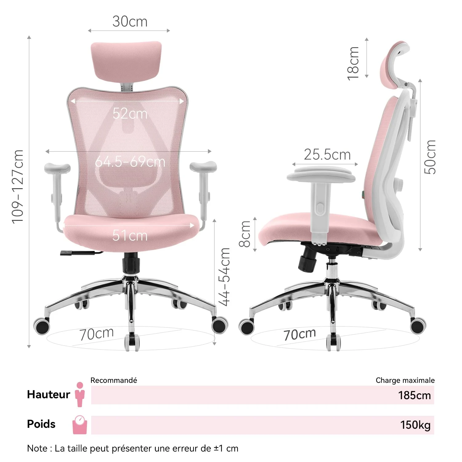 Ergonomic Office Chair with Lumbar Support | SIHOO - Image 2