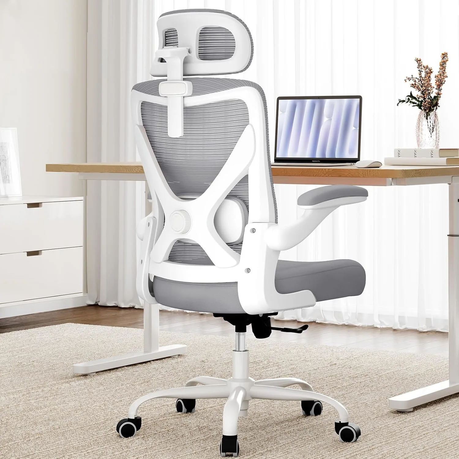 Ergonomic Office Chair Desk Gaming Chair with Lumbar Support