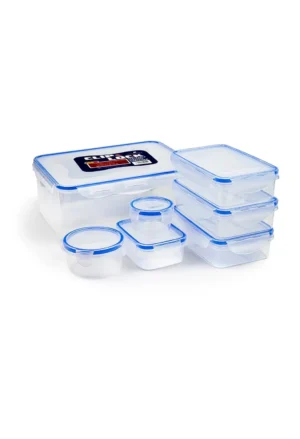 Food Container Set 7-Piece Airtight BPA-Free