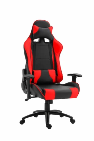 Gaming Chair Ergonomic High-Back Reclining Swivel Red