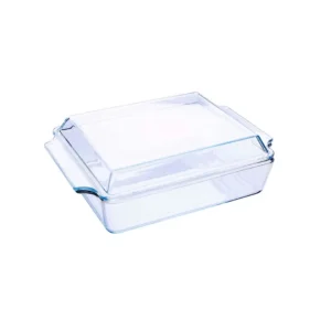 Glass Baking Dish Oven Safe - Royalford 2L Roaster