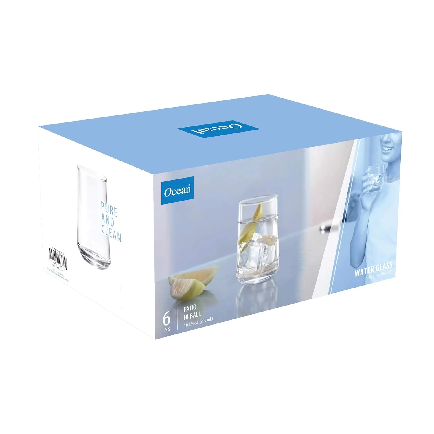 Hi Ball Glasses Set of 6 - 350 ml - Ocean - Image 3