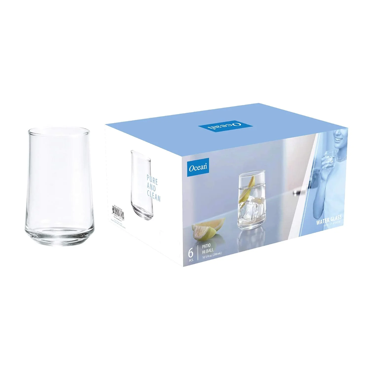 Hi Ball Glasses Set of 6 - 350 ml - Ocean - Image 4