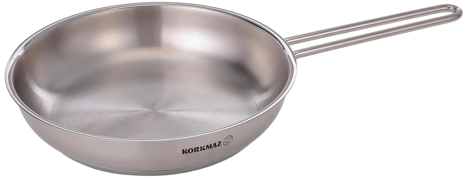 Korkmaz Tombik Cookware Set - Stainless Steel Pots & Pans - Image 2