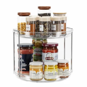 Lazy Susan Organizer Rotating Spice Rack
