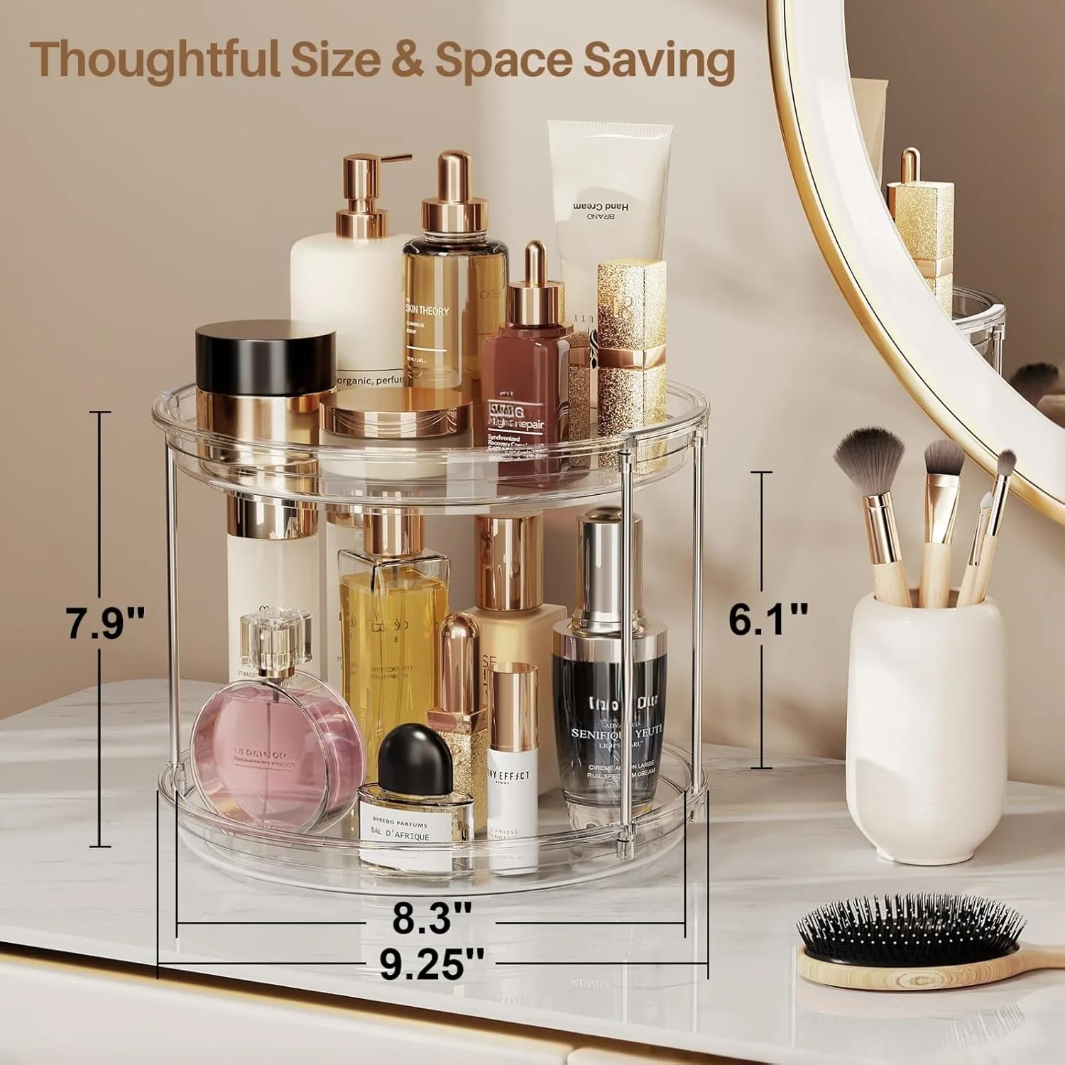 Lazy Susan Organizer Rotating Spice Rack - Image 4