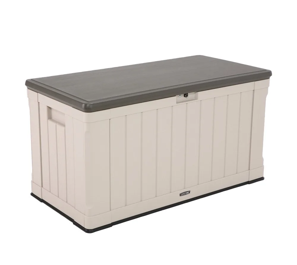 Lifetime 116 Gallon Outdoor Storage Deck Box - Brown