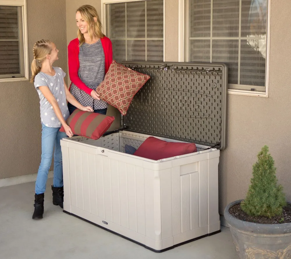 Lifetime Outdoor Storage Deck Box - Weather Resistant - Image 3