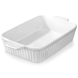 MALACASA Baking Dish 9x13 Lasagna Pan Ceramic