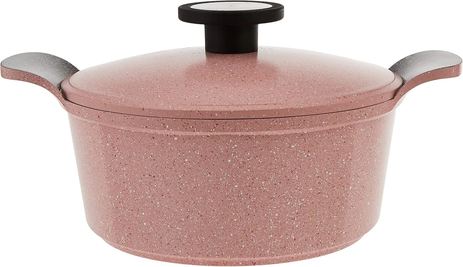 Neoflam Pote 24cm Nonstick Cookware Pot - Pink Marble - Image 4