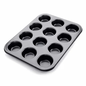 Non-Stick Muffin Pan Set - 12 Cup Baking Tray