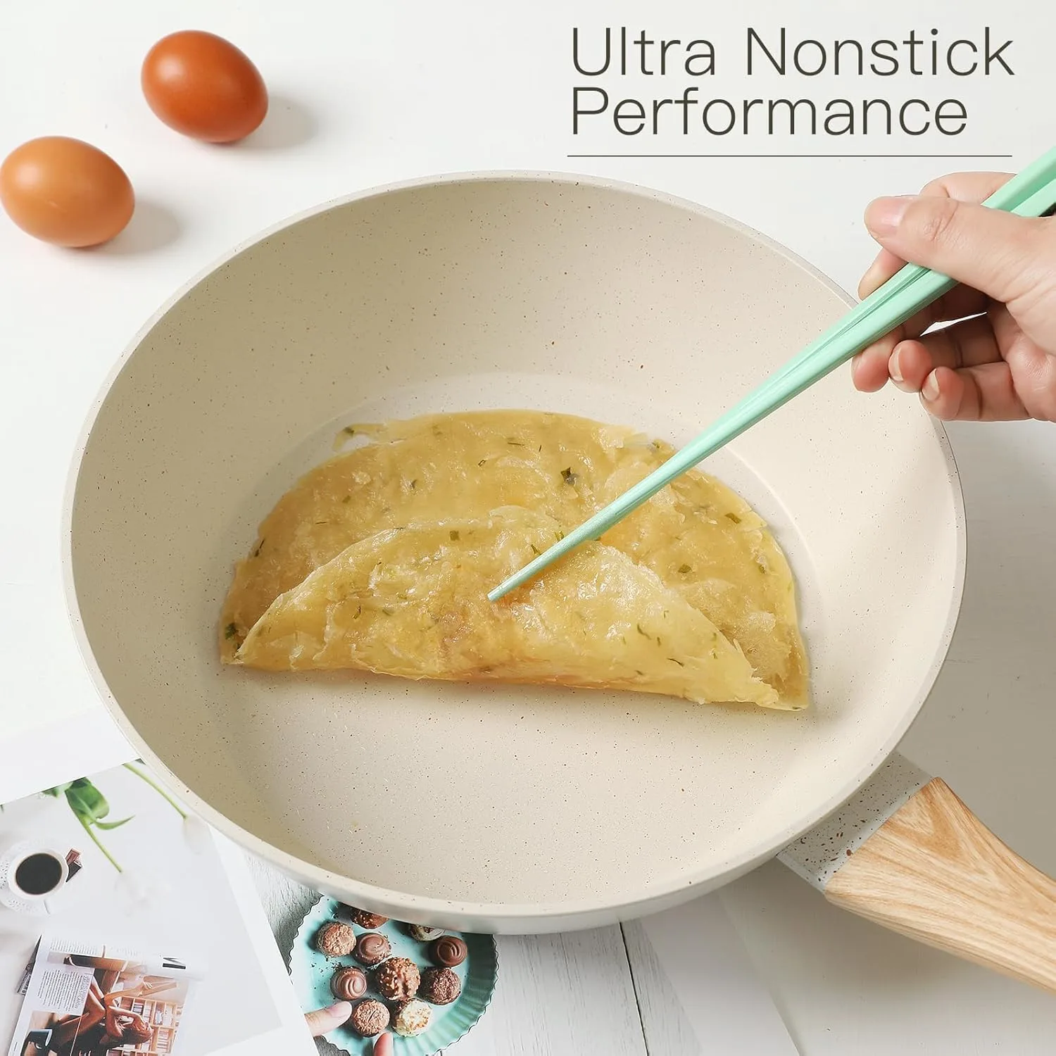 16PCS Non Stick Pots and Pans Cookware Set - Image 4