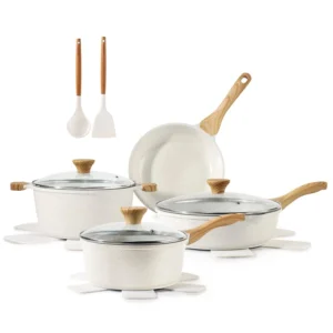 Nonstick Ceramic Cookware Set Healthy PFAS Free