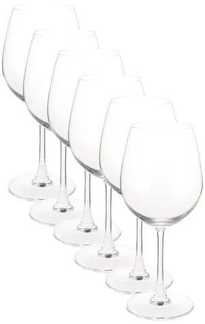 Ocean Madison Bordeaux Wine Glasses Set of 6