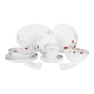 Opalware Dinner Set 33-Piece - Break & Chip Resistant