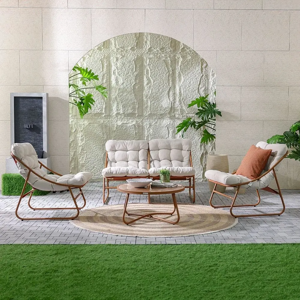 4-Seater Outdoor Sofa Set | Garden Patio Furniture - Image 2