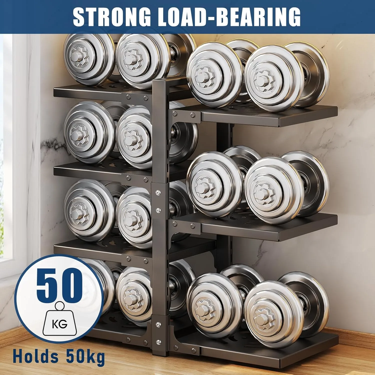 Pan Organizer Rack: Adjustable Pot Rack for Cabinet - Image 2