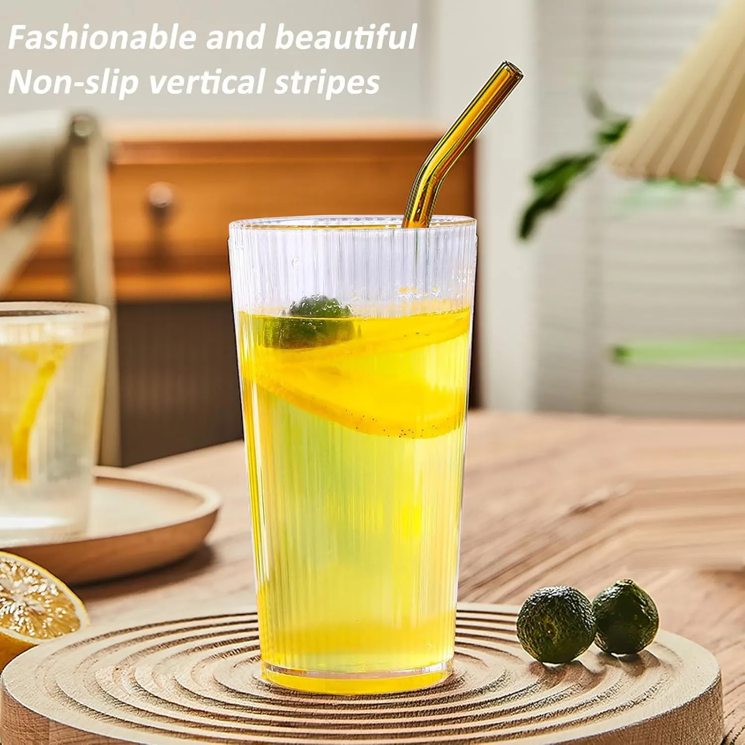 Plastic Tumblers 20 Oz Unbreakable Drinking Glasses - Image 3