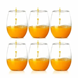 Royal Leerdam Tumbler Glasses Set of 6 - Cocktail & Water