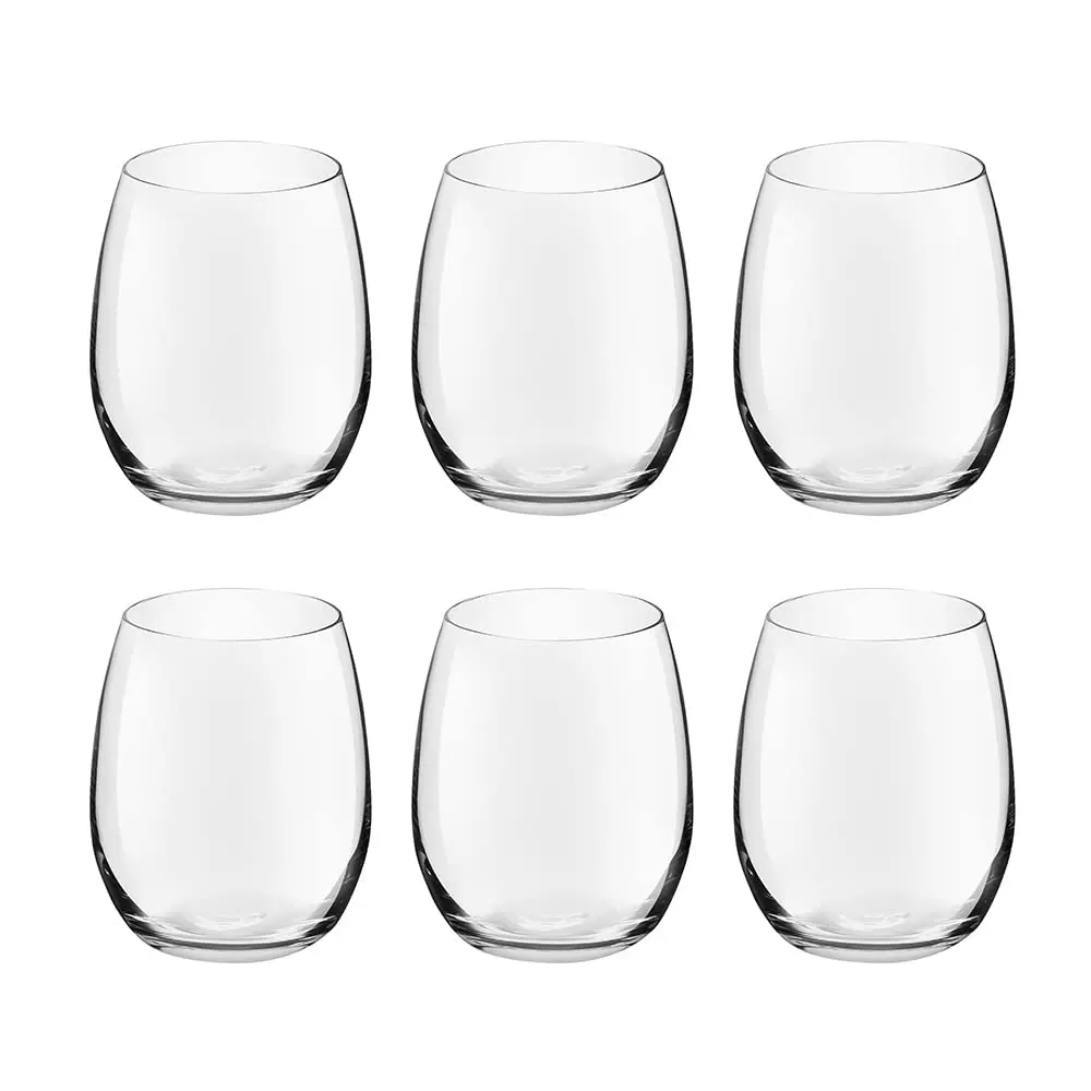 Royal Leerdam Tumbler Glasses Set of 6 - Cocktail & Water - Image 2