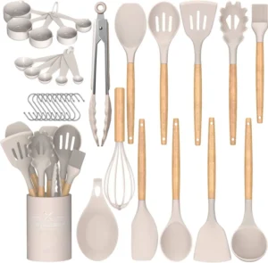 Silicone Kitchen Utensils Set - Cooking Utensils Set