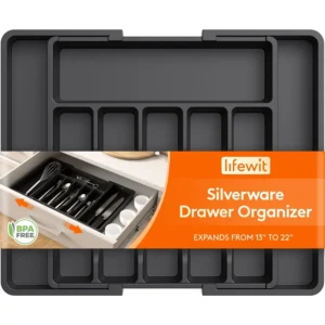 Expandable Silverware Drawer Organizer, Adjustable Kitchen
