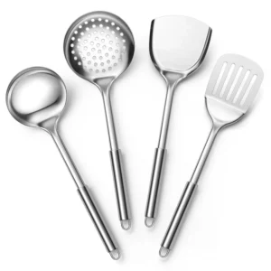Stainless Steel Kitchen Utensils Set, 4-Piece