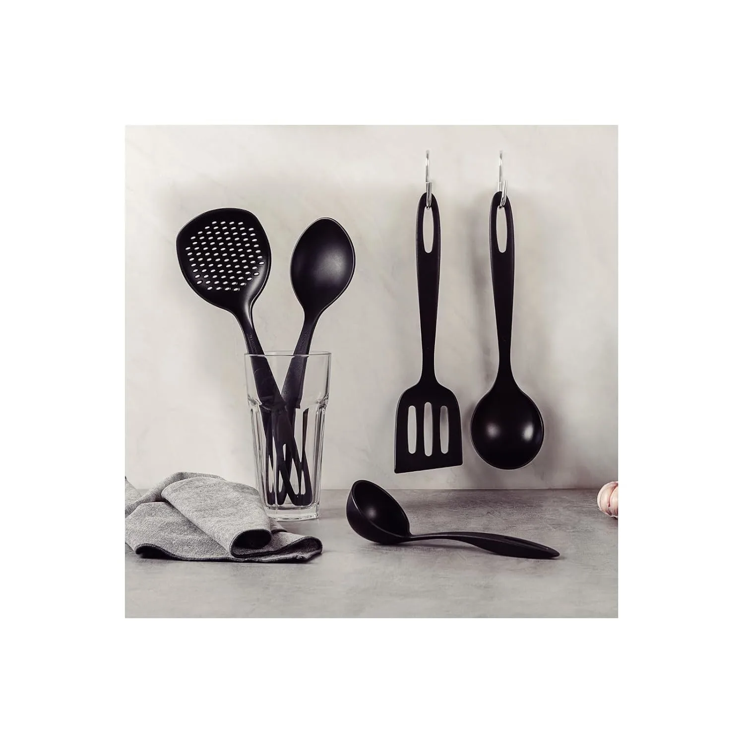 Tramontina Nylon Utensil Set - 5 Piece Kitchen Tools - Image 3
