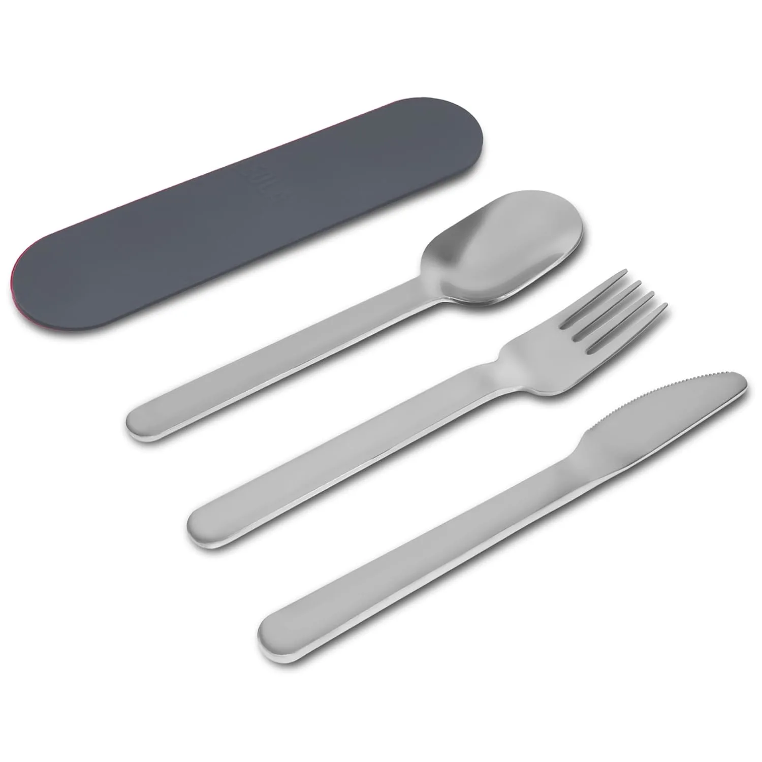 Travel Utensils Set, Stainless Steel Cutlery with Case - Image 2
