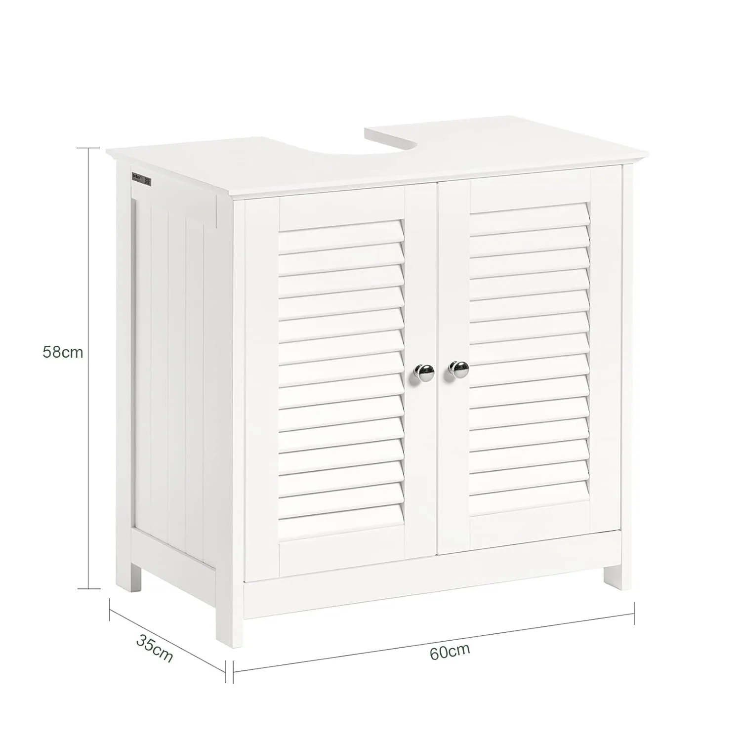 Under Sink Cabinet Bathroom Storage Unit Organizer - Image 3