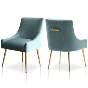 Velvet Dining Chairs Living Room Accent Chair Beige