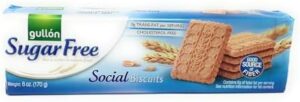 Gullon Sugar Free Fiber Cookies, 6 oz.