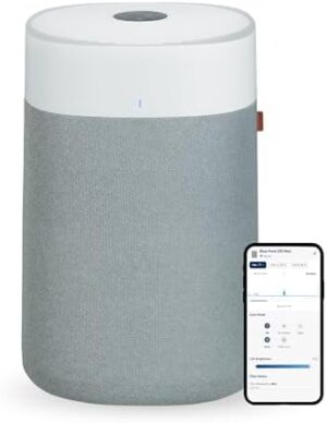 BLUEAIR Blue Pure 211i Max Air Purifier for Large Rooms up to 141 m² – Smart, Quiet, HEPASilent Technology, Removes Allergens, Pet Dander, Smoke, Dust & Mold – Ideal for Home & Pets