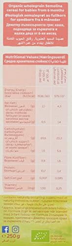 Holle Organic Wholegrain Semolina Cereal